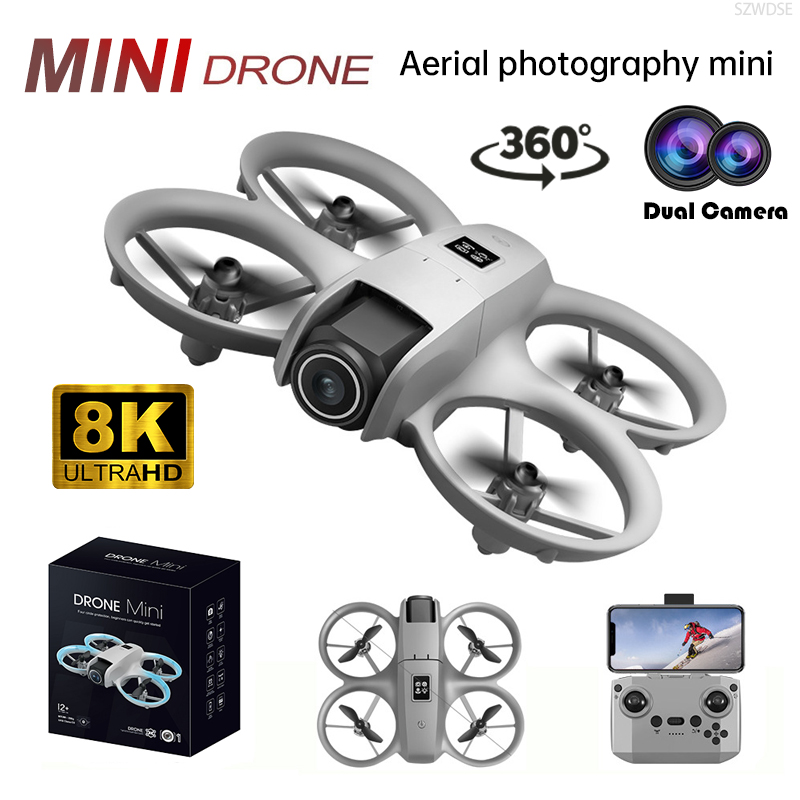 Drone Ae Rc - Mini Drone Profissional com Câmera 8K,