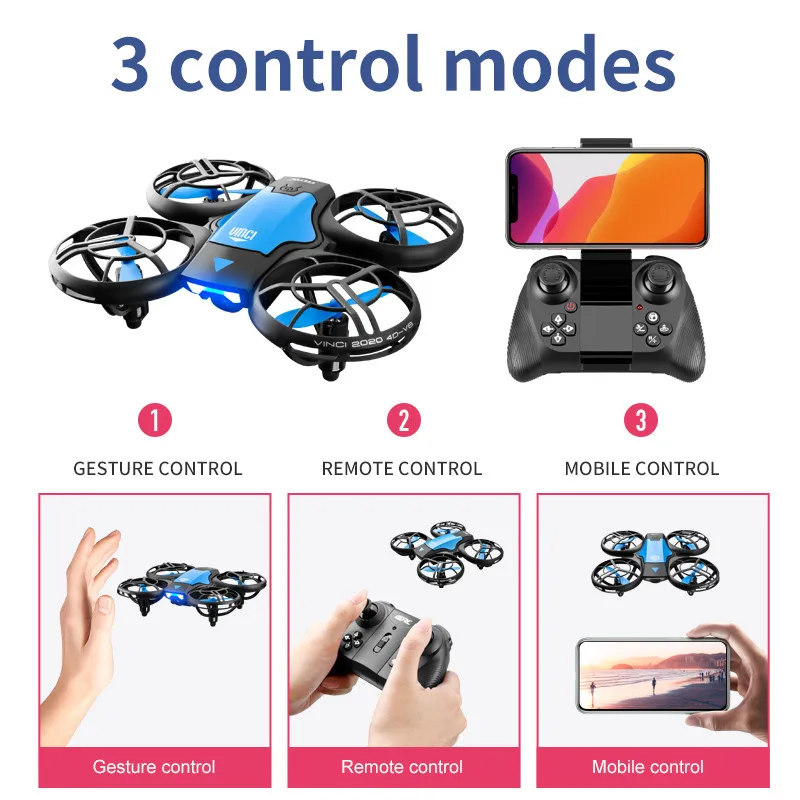 Novo Mini Drone V8 4K Profissi - Drone Ae Rc avaliação e preço