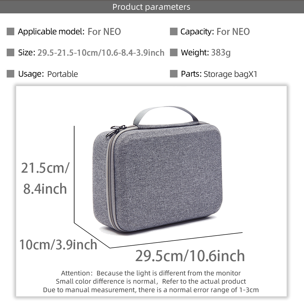 Bolsa de armazenamento à prova - Drone Dji Rc Mini avaliação e preço