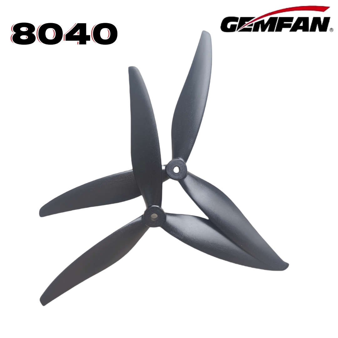 Gemfan 8040 8X4X3 Hélice de 3  - Drone Rc Leading avaliação e preço