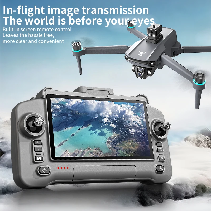 Drone gps 8k hd câmera aérea e - Drone Rc Leading avaliação e preço