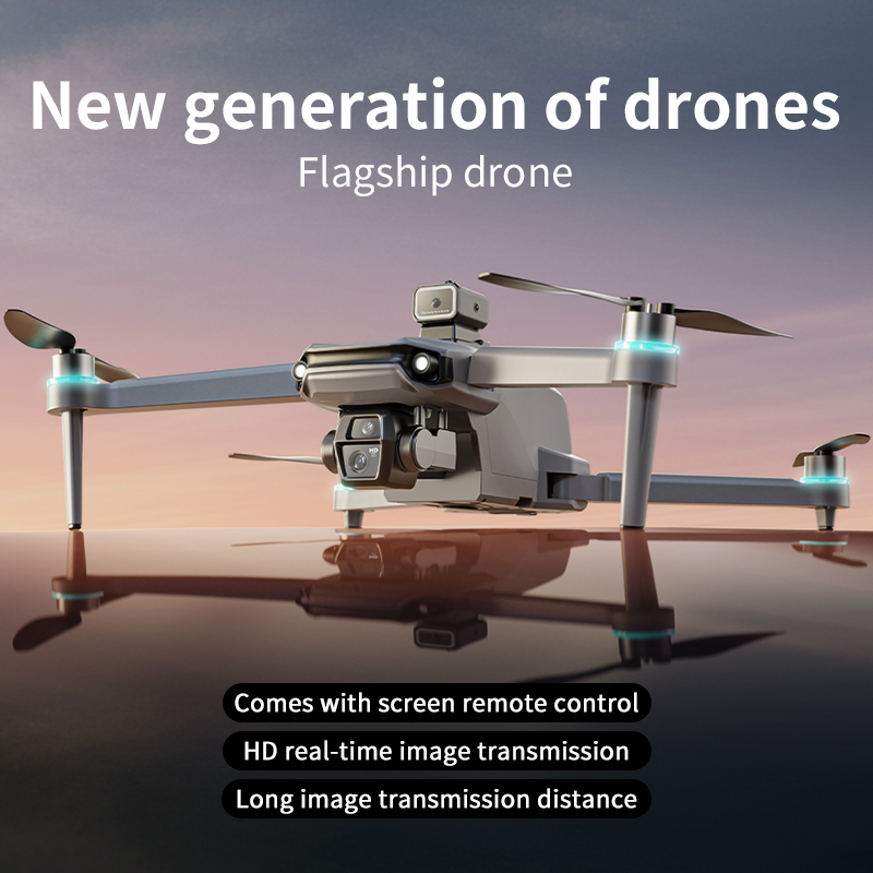 Drone gps 8k hd câmera aérea e - Drone Rc Leading avaliação e preço