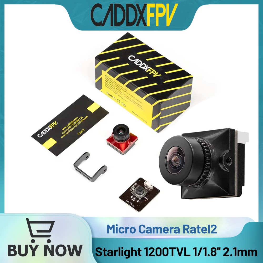 Câmera CADDX Micro FPV Ratel 2 - Drone Ae Rc avaliação e preço
